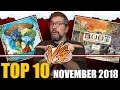 Top 10 hottest board games: November 2018