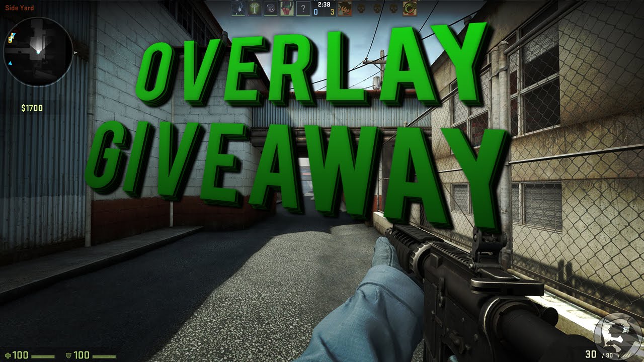 CS:GO Overlay Template Giveaway - YouTube