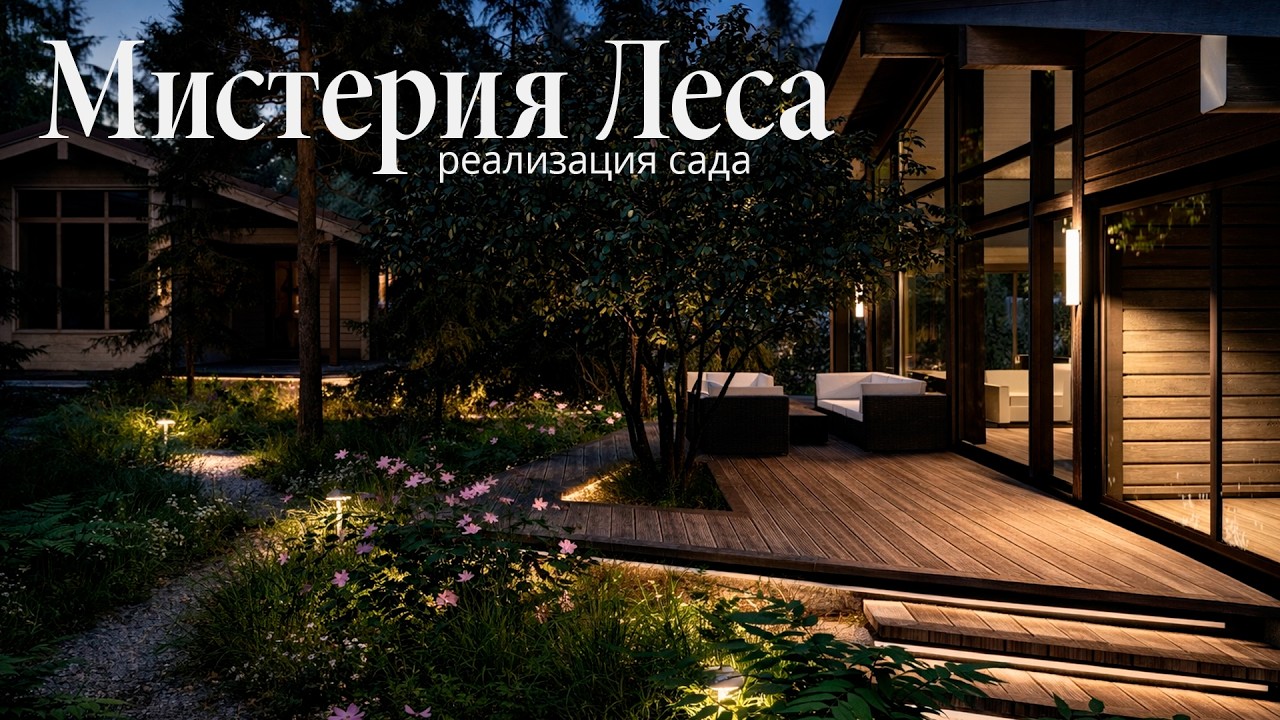 Реализуем таинственный сад «Мистерия Леса» | Ландшафтно-архитектурное бюро EL'DESIGN