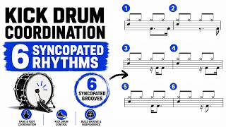 Kick Drum Coordination Warm-Up With 16th Note Syncopation 🥁