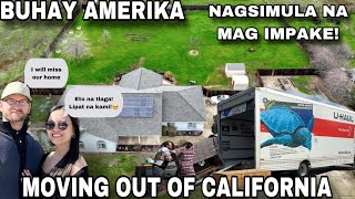 BUHAY AMERIKA: MOVING OUT OF CALIFORNIA! NAGSIMULA NA MAG IMPAKE NG GAMIT! STRUGGLE IS REAL!