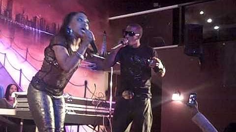 Ice Mizzle And Melah Jaye Performing @ The Zone