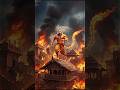 लंका दहन 🔥 Ep -53 | #ramayan #shorts #ytshorts #viral #trending