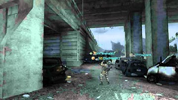 MW3 - Insane Random Throwing Knife !