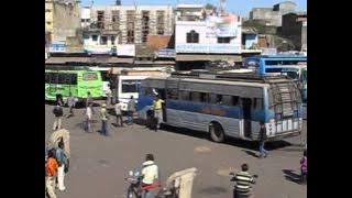 Bus station, India