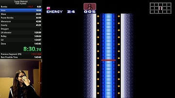 Super Metroid a button challenge/half a press 1:27:54
