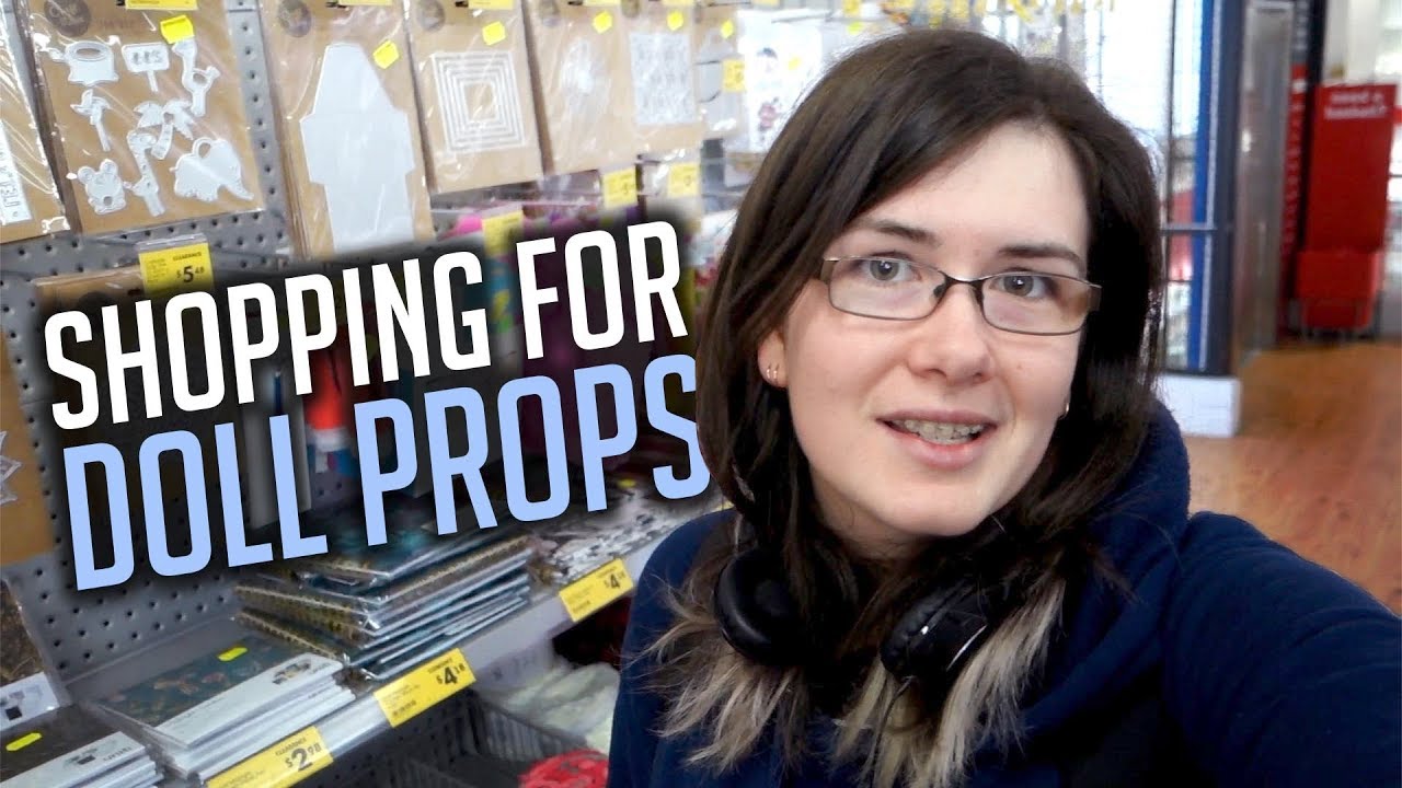 Join me on the hunt for BJD props! [vlog]