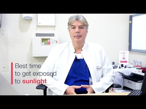 Vitamin D- Best time to get exposed to ‪Sunlight- Dr. Mohammad Rashid