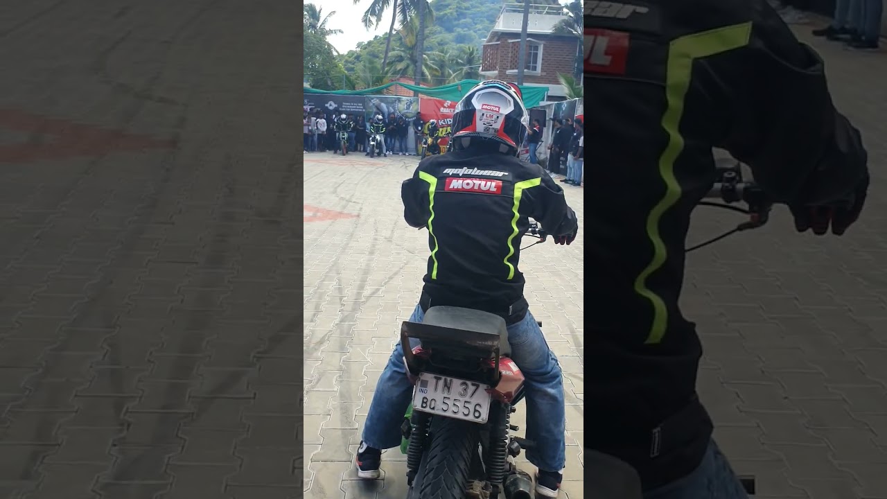 Bike stunt show by professionals...