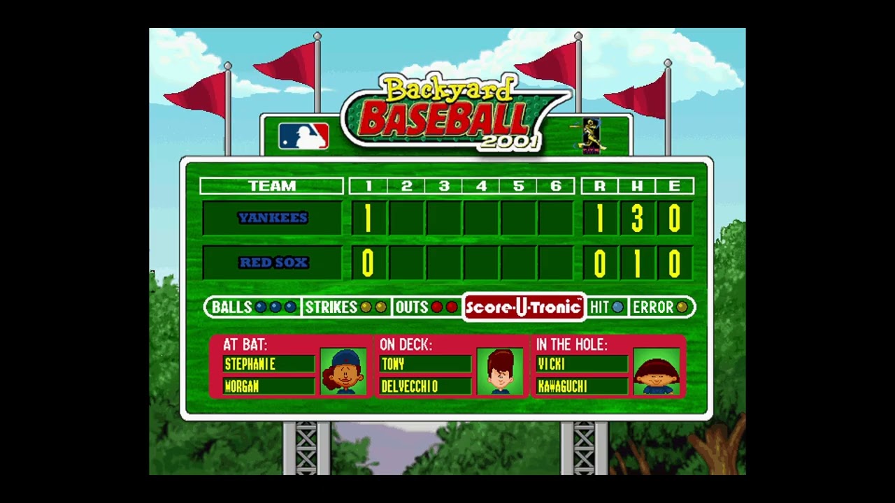 Backyard Baseball 2001: The Neo Yankees, Game 4.