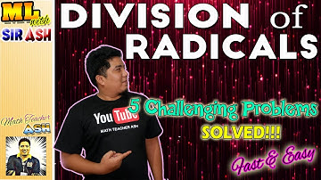 Dividing Radical Expressions With Variables and Exponents