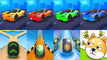 Race Master 3D VS Going Balls Ball Run 2048 Blob Runner 3D #2