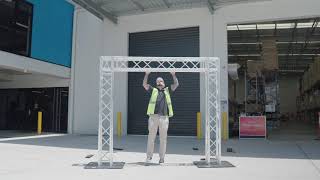 Build a Heavy-Duty Lighting Truss in Minutes | Titan AV 290 Box Truss Structure