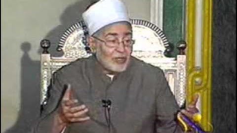 الآيات 8:3  من سورة الحجر- أ.د محمد سيد طنطاوي شيخ الأزهر Grand Imam Dr.Muhammad Sayyed Tantawy