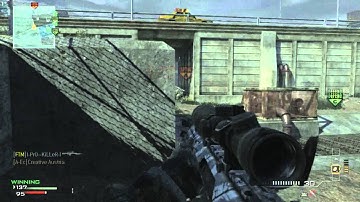MW3 Barrett 50cal Spawn Trap