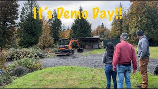 Building A Pottery Studio With A Get Away Loft (Day 1) Demo Day!