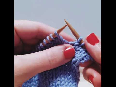 Yarn Over Between Knit Stitches