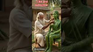 #A mother and baby wooden ai image  #viral #shorts #viralsong