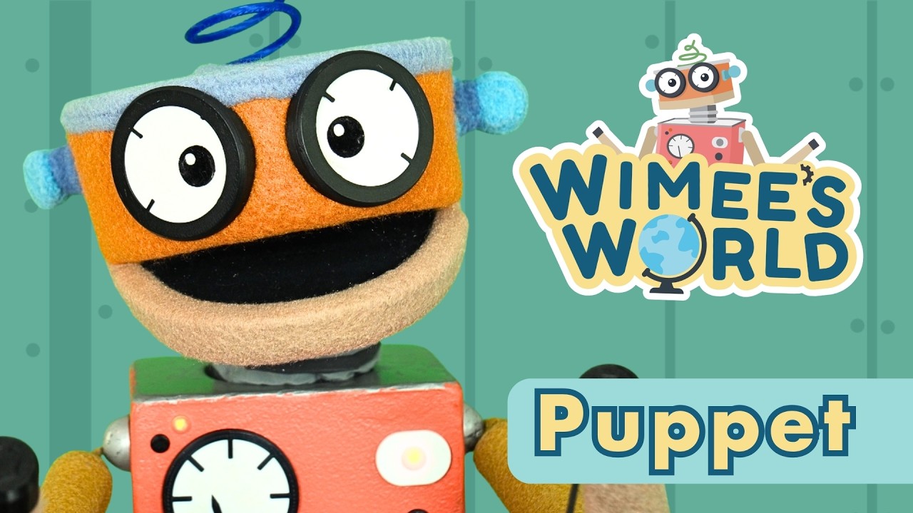 Puppets! 🥳 #wimee #preschool #kindergarten #videosforkids #puppet #puppetsforkids #music #stem #fun