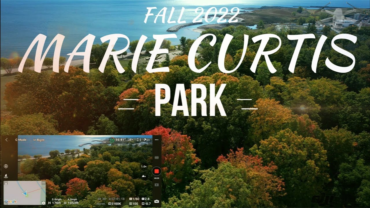 DJI Air 2s Marie Curtis Park East Beach Fall Oct 9 2022 YouTube