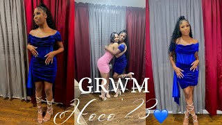 GRWM: Homecoming + mini vlog 💙