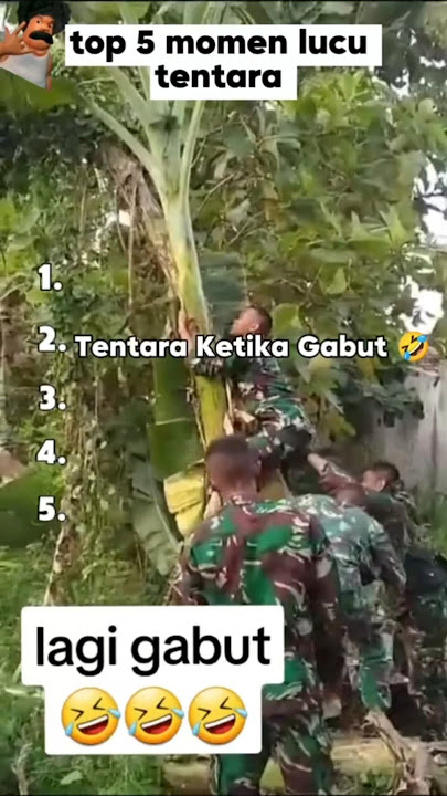 Top 5 momen lucu tentara 🪖 #videolucu #funnyvideo #meme #memesdaily