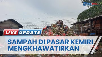 Gunungan Sampah di Pasar Kemiri Muka Beji Mengkhawatirkan, Bercampur dengan Sampah Rumah Tangga