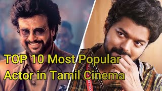 TOP 10 Most Popular Actor in Tamil Cinema