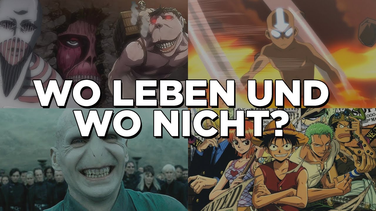 In welchen FIKTIVEN WELTEN würden wir gerne Leben?