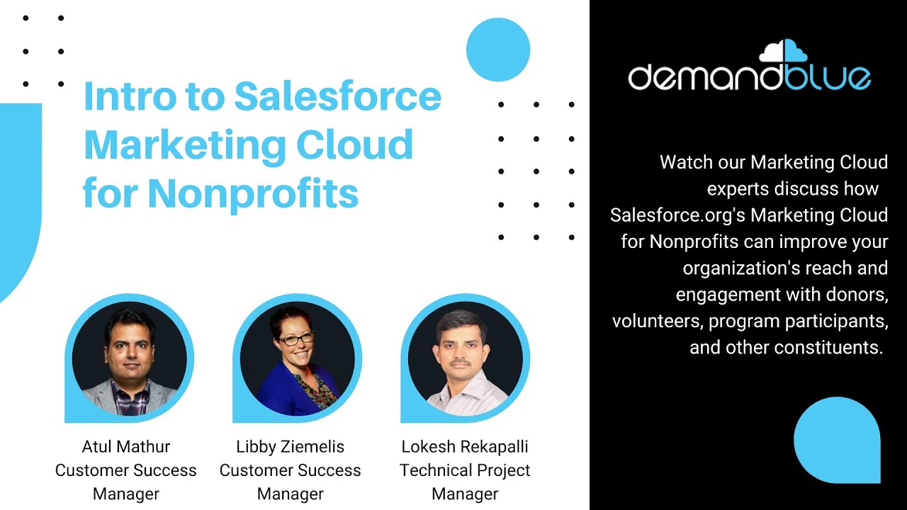 Intro to Marketing Cloud for Nonprofits