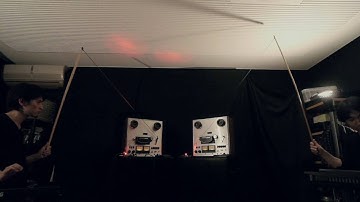 First Ensemble with Tape Bamboo Bowing│竹にテープで初合奏 - Open Reel Ensemble