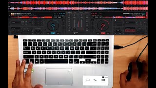 DJ with laptop | Virtual DJ | Bigroom Guest mix