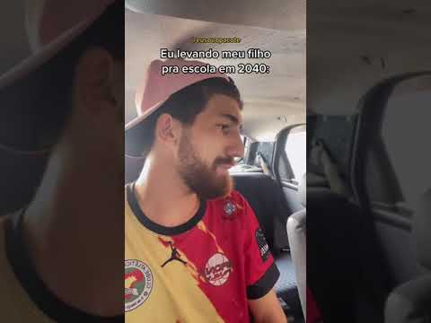 Levando meu filho pra escola em 2040: