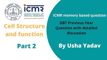 ICMR memory based question analysis Part 2 #ICMR