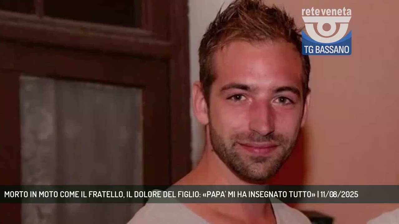 MORTO IN MOTO COME IL FRATELLO, IL DOLORE DEL FIGLIO: «PAPA' MI HA INSEGNATO TUTTO» | 11/08/2025
