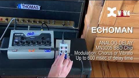 Xvive V21 Echoman Vintage Pure Analog Delay guitar effect pedal Reviews