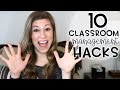 10 Easy Classroom Management Hacks | That Teacher Life Ep 47