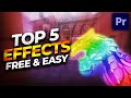 Gambar cover TOP 5 BEST EFFECTS for Valorant Montages and How to Make Them FREE NO PLUGINS Premiere Pro Tutorial