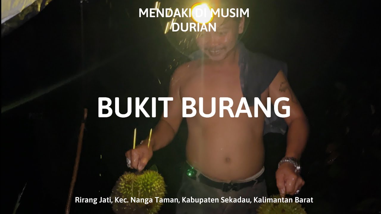 Pendakian Bukit Burang, Mendaki Di Musim Durian Dan Musim Hujan - YouTube