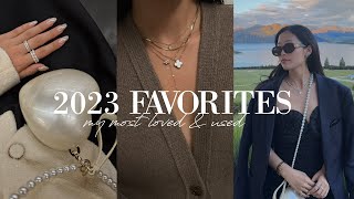 MY MOST LOVED & MUST HAVES OF 2023 | fashion, jewelry beauty, tech & more