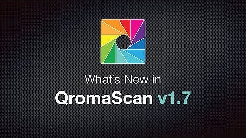 QromaScan 1.7 Update