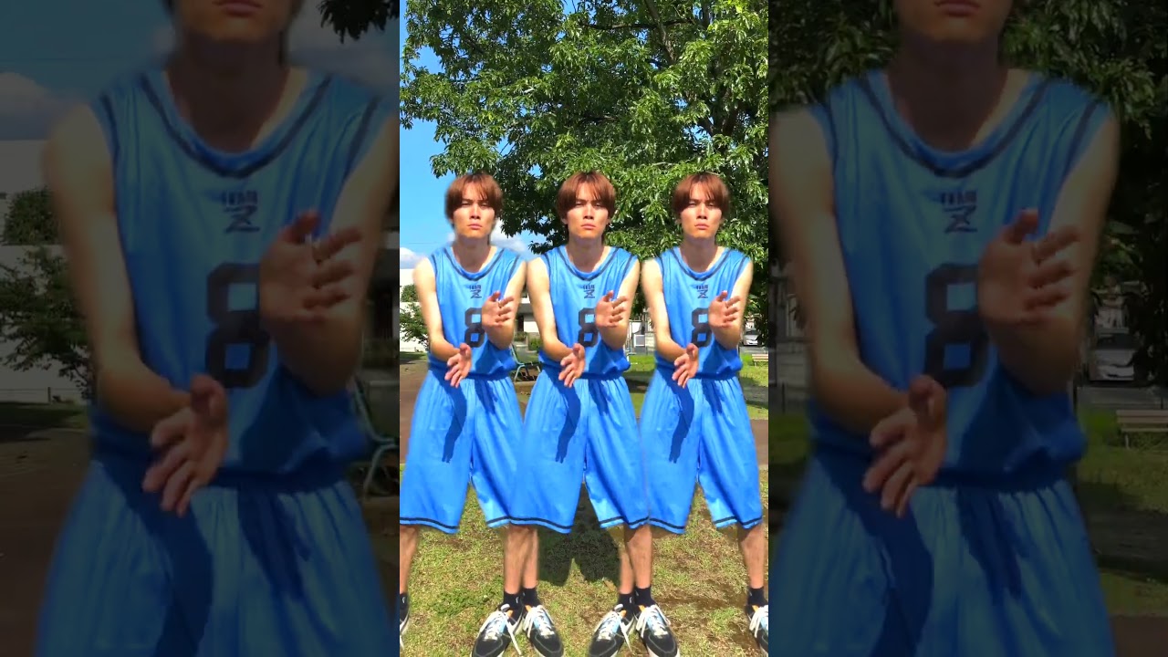 分身して夜の踊り子踊ってみたwww #ジャスティスター #shorts #tiktok