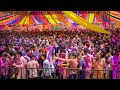 Biggest holi event of chennai  rang de basanti  2022 holi party mashup 2022