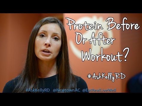 protein-before-or-after-workout?-|-#askkellyrd-|-bucks-county-wellness