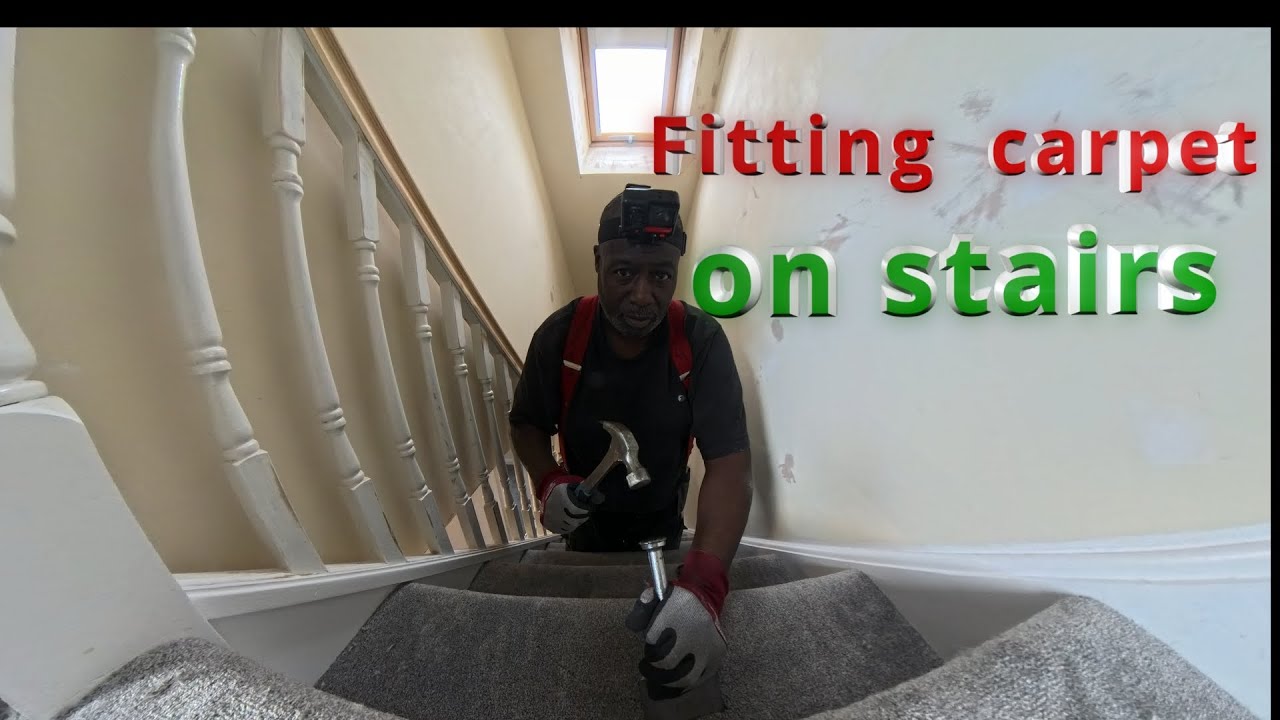Fitting carpet on stairs made easier than ever