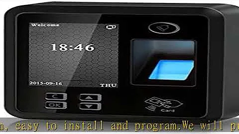 Biometric Fingerprint Security Access Control Systems with 600lbs Magnetic Lock,Exit Motion Sensor,