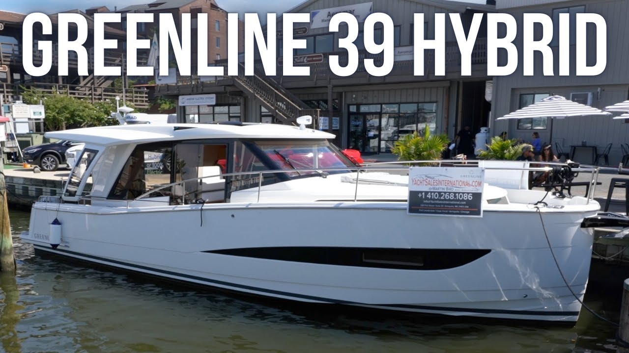 ⁣2022 Greenline 39 Hybrid | See inside this $700,000 Hybrid Yacht