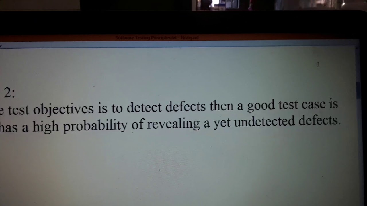 Software Testing Unit 1 - Software Testing Principles - YouTube