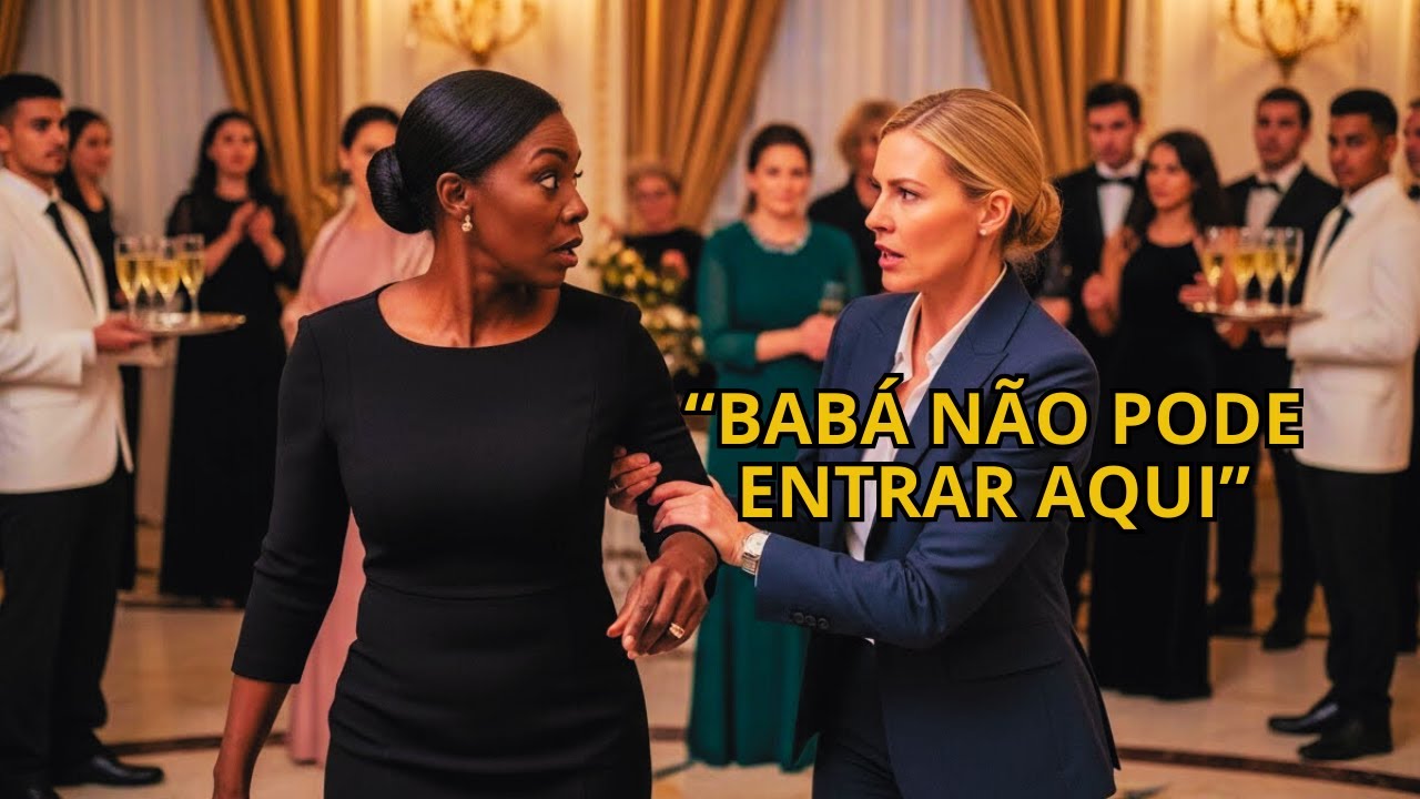 "Não permitimos babás na festa" Ela humilhou a mulher negra, mas depois todos ficaram chocados