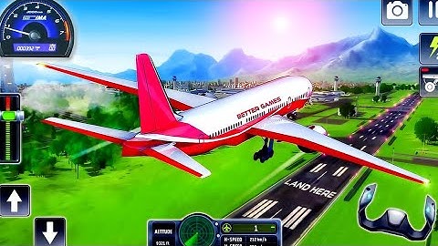 Flight Airplane City Pilot Simulator - Plane Boeing Emergency Landing - Android Gameplay part 2 ✈️